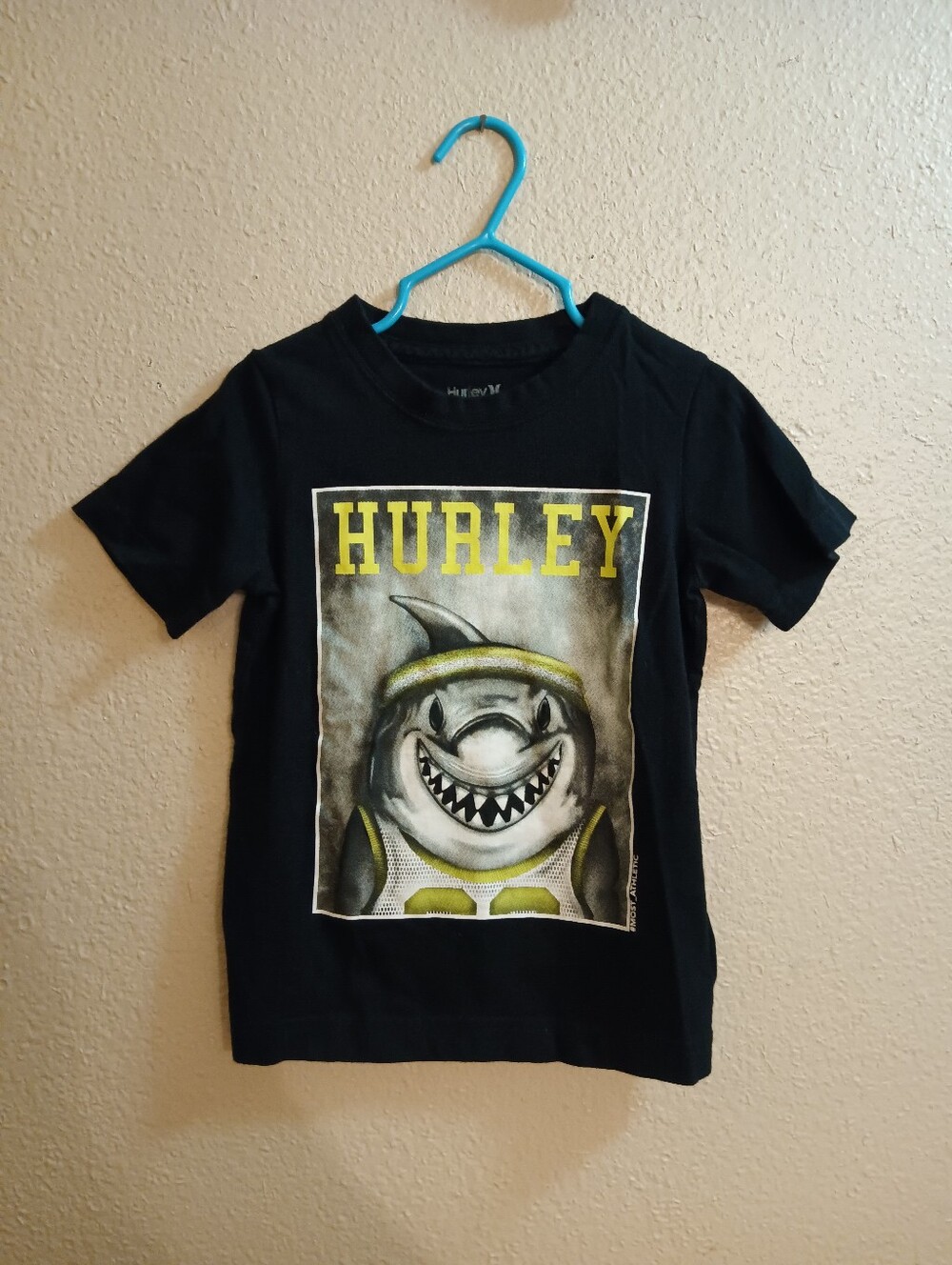 Hurley Boys Shark Graphic Tee Shirt